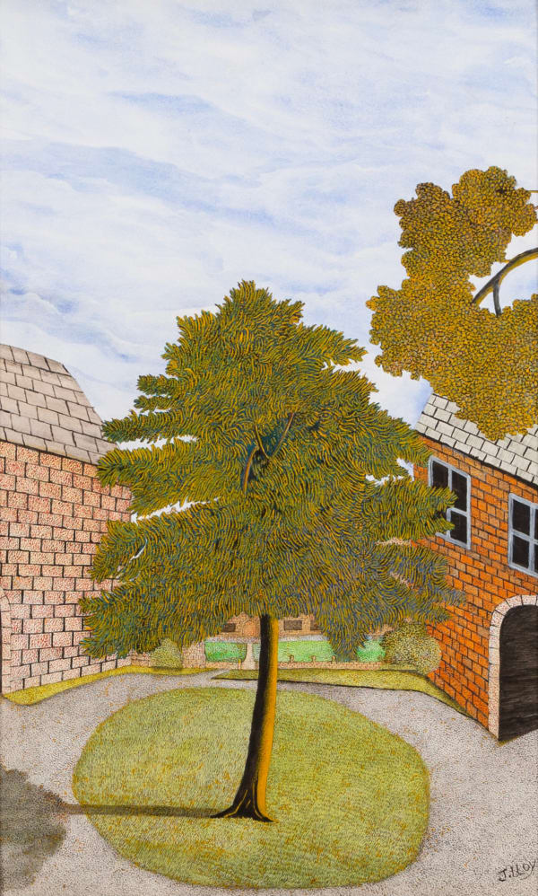 James Lloyd, Tree and Courtyard