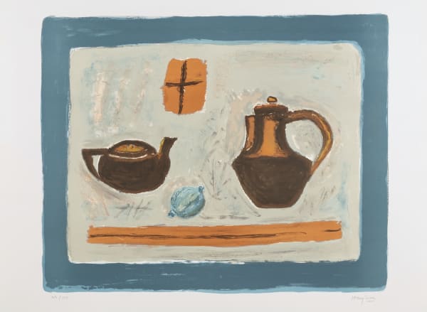 Henri Hayden, Nature morte a la théière (Still life with a Teapot), 1970