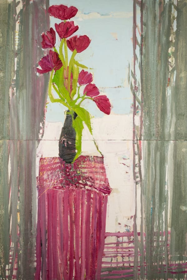 Crimson Tulip (Pink Studio, Open Door)