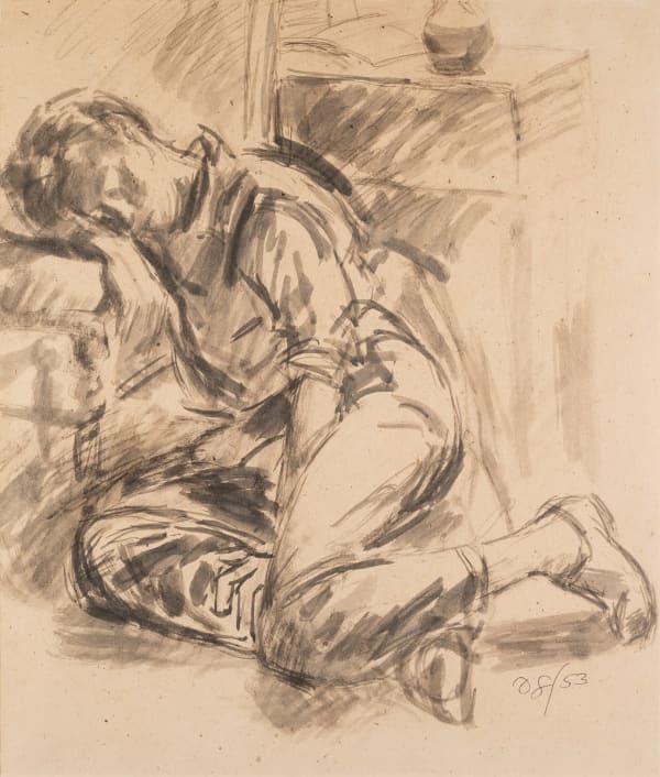 Paule Roche, Seated