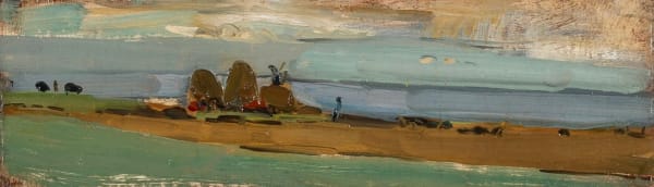 Joan Eardley, Stacks and Sea, 1954