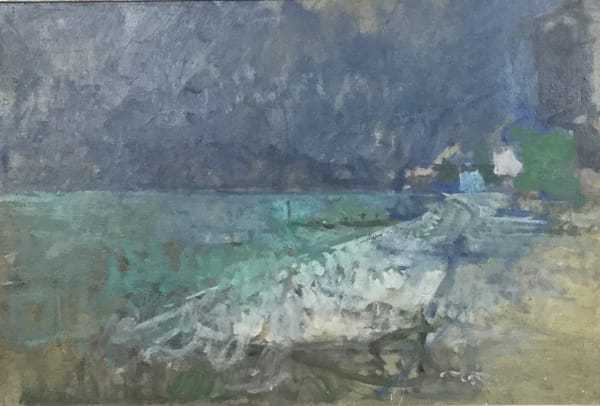 Peter Greenham, Beach with Dark Sky