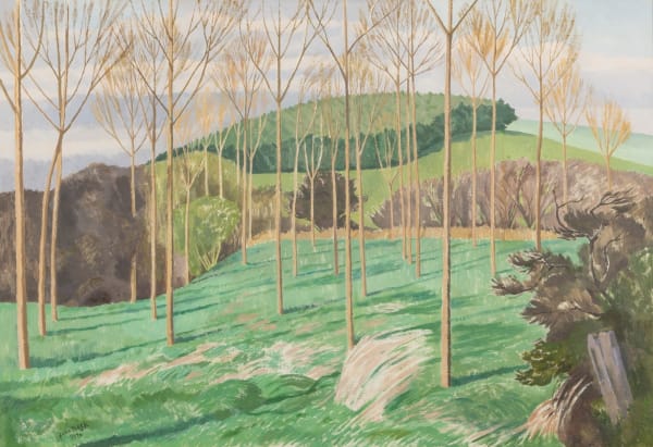 John Nash, Poplars and Woodland, 1970