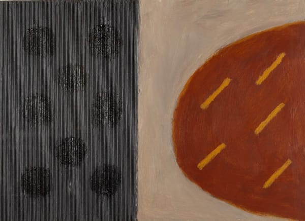 Breon O'Casey, Black Dots, Yellow Lines, 2011