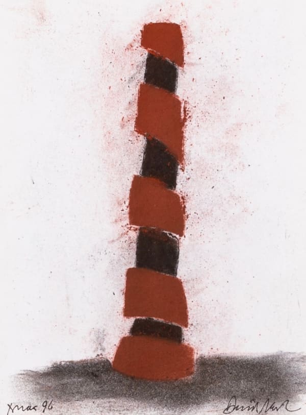 Black and Red Column
