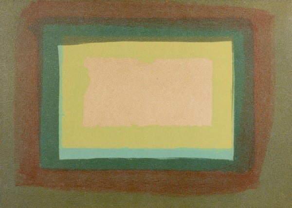 Howard Hodgkin, Window, from More Indian Views, 1976