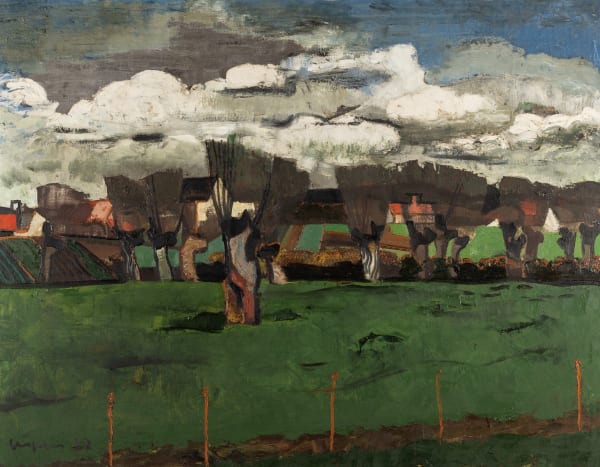 Floris Jespers, Paysage aux saules (Landscape with Willows), 1932