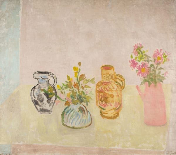 Still Life with Flowers, Jugs and Vases