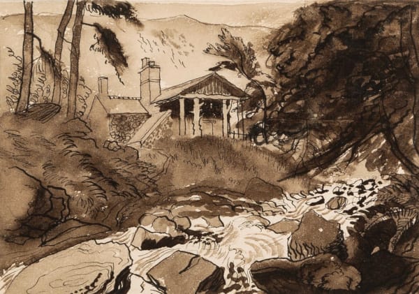 Foot of Pistyll Rhaeadr
