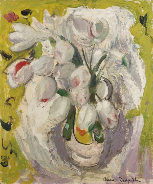 Anne Redpath, Primavera (Spring, White Tulips), 1957