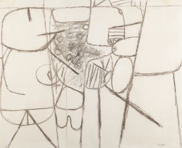 William Scott, Abstract Composition, 1959-1960 circa