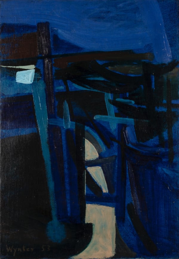 Bryan Wynter, Blue Landscape, 1953