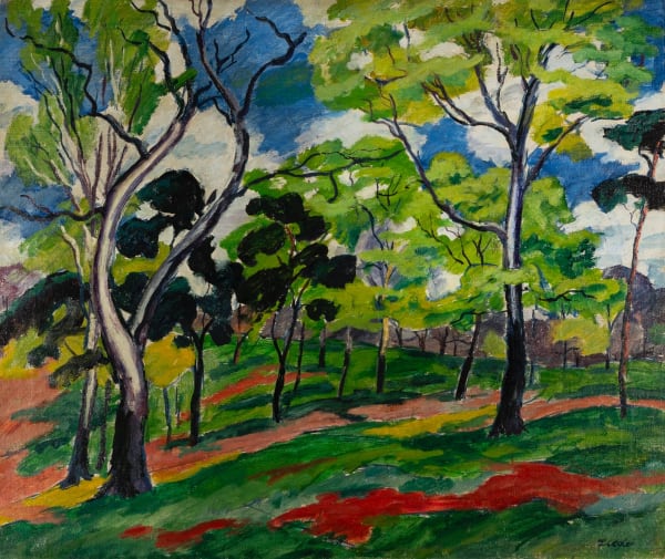 Archibald Ziegler, Trees, Hampstead Heath, circa late 1940s