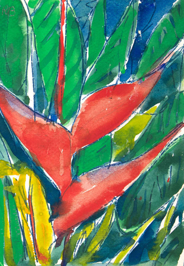 UNTITLED (RED FLOWER)