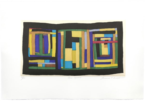 Louisiana Bendolph - THREE SQUARES, 2005