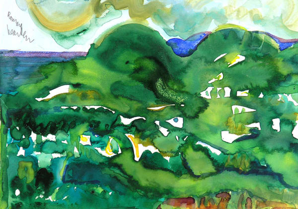 Romare Bearden, FROM PARADISE MOUNTAIN, 1984