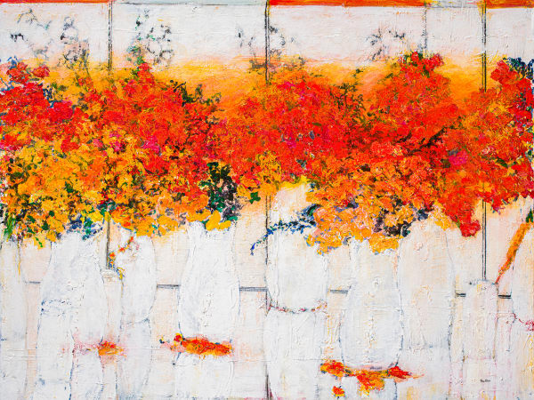 Philip Mullen - RED AND WHITE #3, 2023