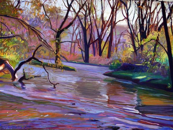 CUYAHOGA RIVER EARLY APRIL