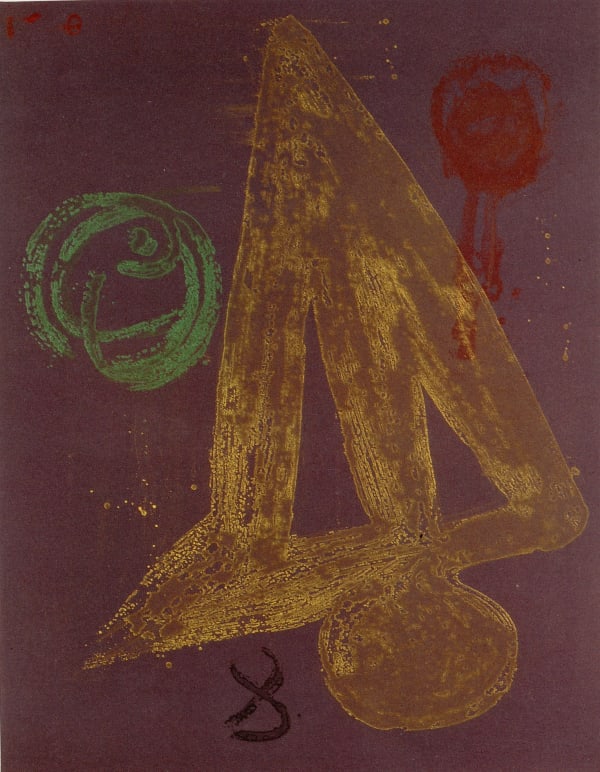 John Hoyland RA, Italian Etchings: Jinel, 1989