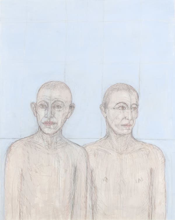 John Davies, Unfinished / Finished Drawing, 1980