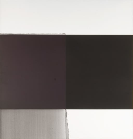 Callum Innes, Exposed Painting Deep Violet, 2005