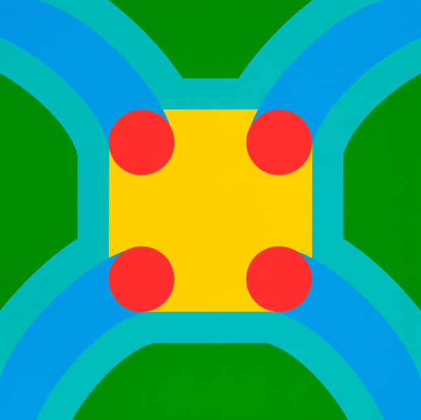 Yinka Ilori, Moments of Reflection, 2023