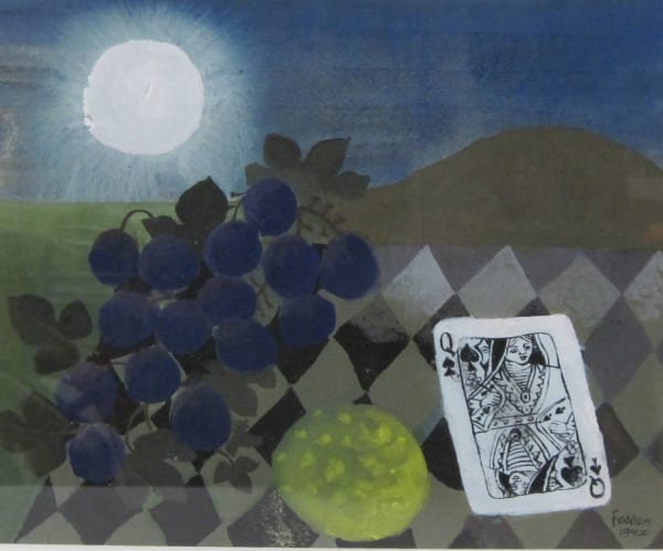 Mary Fedden RA, Moonlight (Queen of Spades), 1992