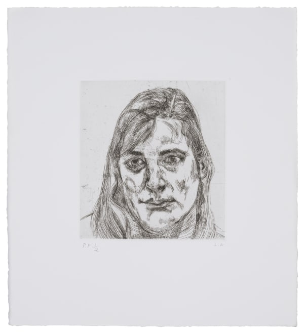 Lucian Freud, O.M., C.H., Esther, 1991