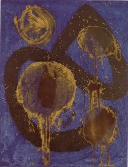 John Hoyland RA, Italian Etchings: The Sorceror, 1989