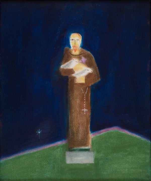 Craigie Aitchison RA, St Francis, 1993
