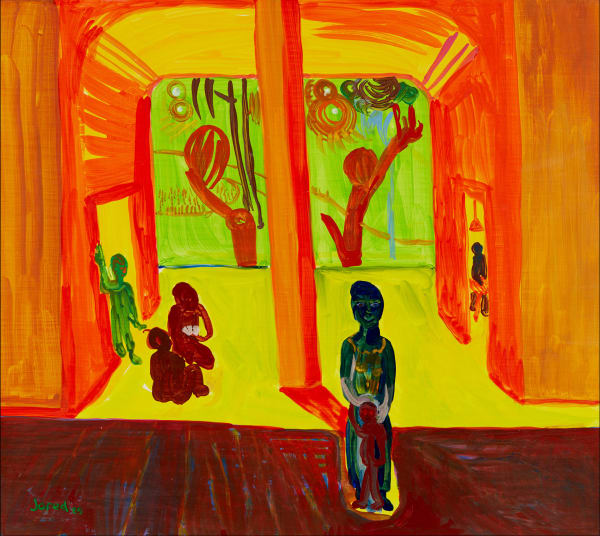 Jared FitzGerald, Mother With Her Child, July 17, 1985