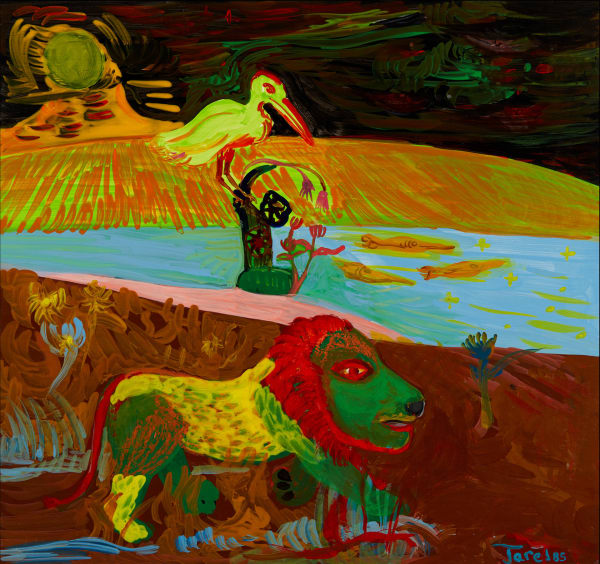 Jared FitzGerald, Bird Fishing At Night, October 7, 1985