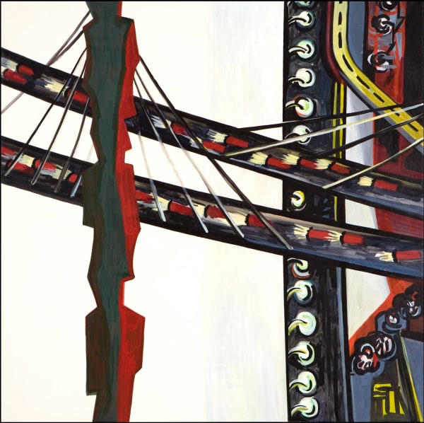 Jared FitzGerald, City Painting 6 of 15, 1980