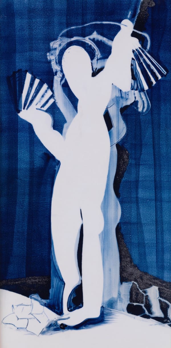 Jared FitzGerald, Figure with a Fan, 2014