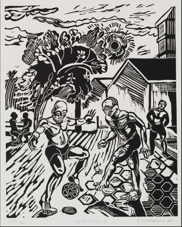 Jared FitzGerald, City Ways 1, 1988