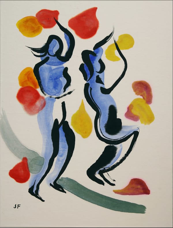 Jared FitzGerald, Blue Dancers, 2012