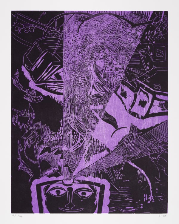 Jared FitzGerald, Purple, 2023