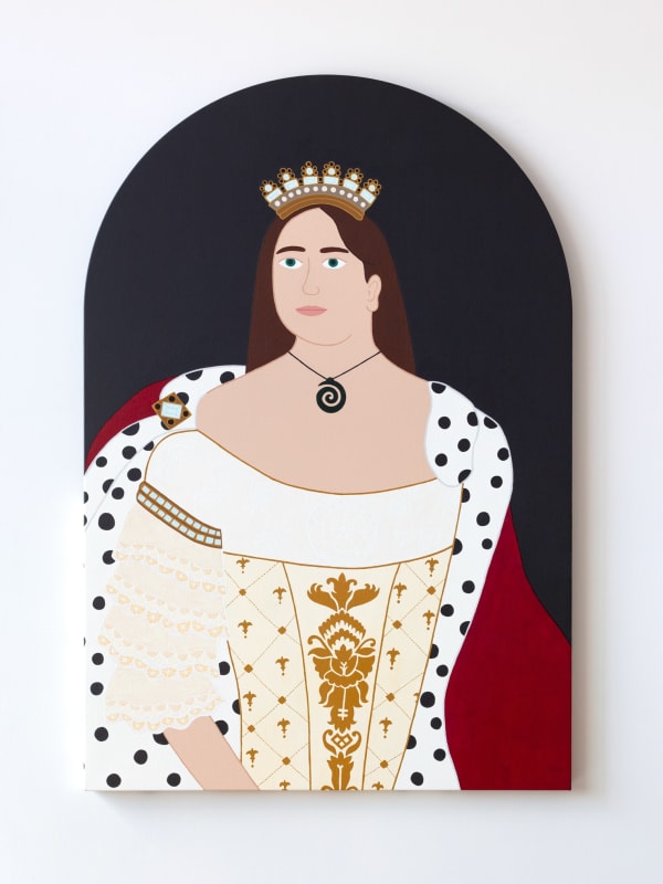 Ayesha Green, Self-portrait as Queen Charlotte (#2), 2025