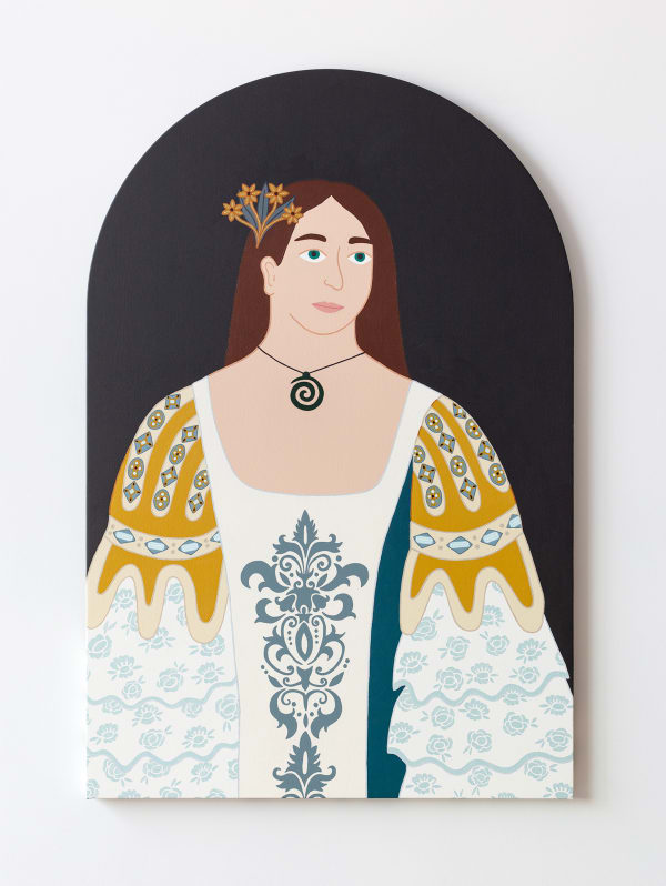 Ayesha Green, Self-portrait as Queen Charlotte (#3), 2025