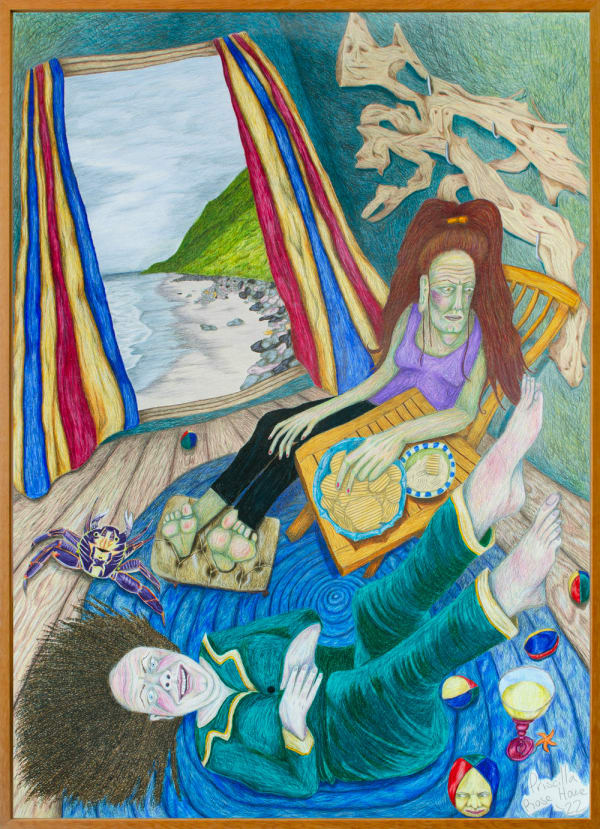 Priscilla Rose Howe, On the coast road, 2022