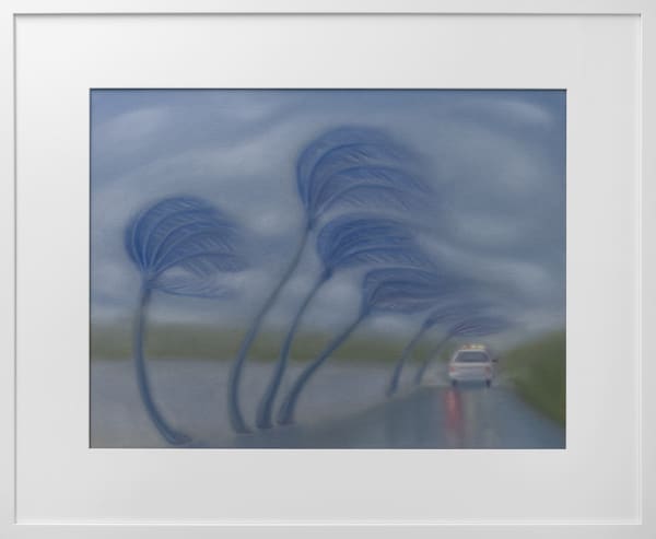 Lucy O'Doherty, Wind Whipped Landscape, 2022