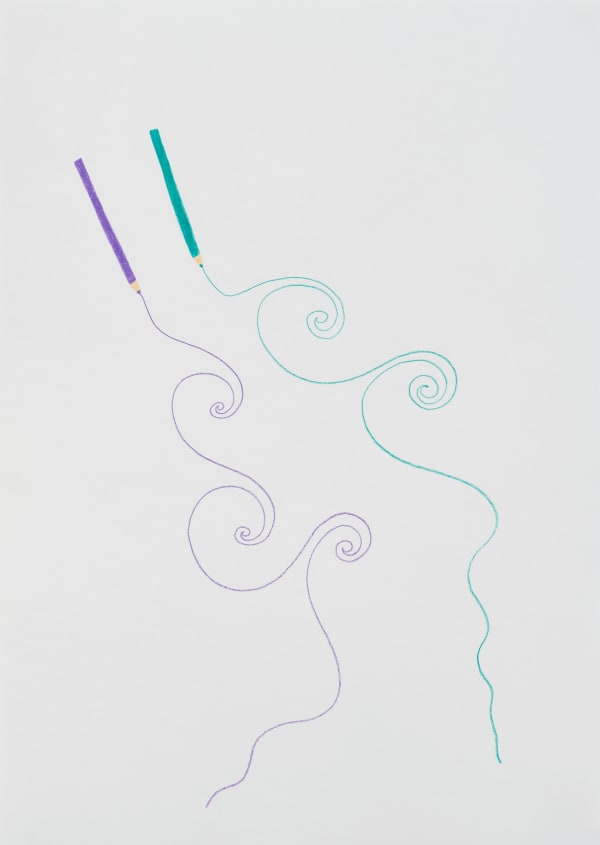 Ayesha Green, Coloured Pencils #8, 2023