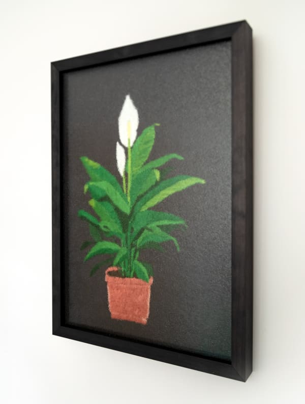 Erica van Zon, Plant in Window, 2018