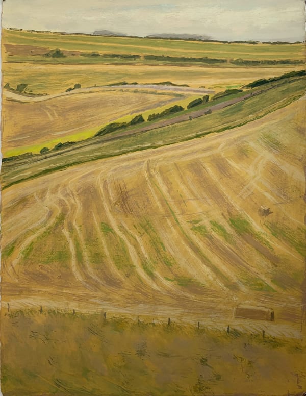 Greg Becker, On Wepham Down, 2021