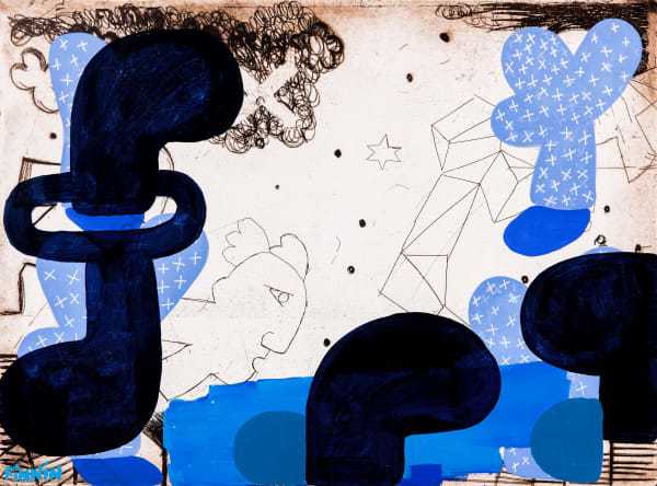 Martin Finnin, The Prints of Darkness 4, 2018