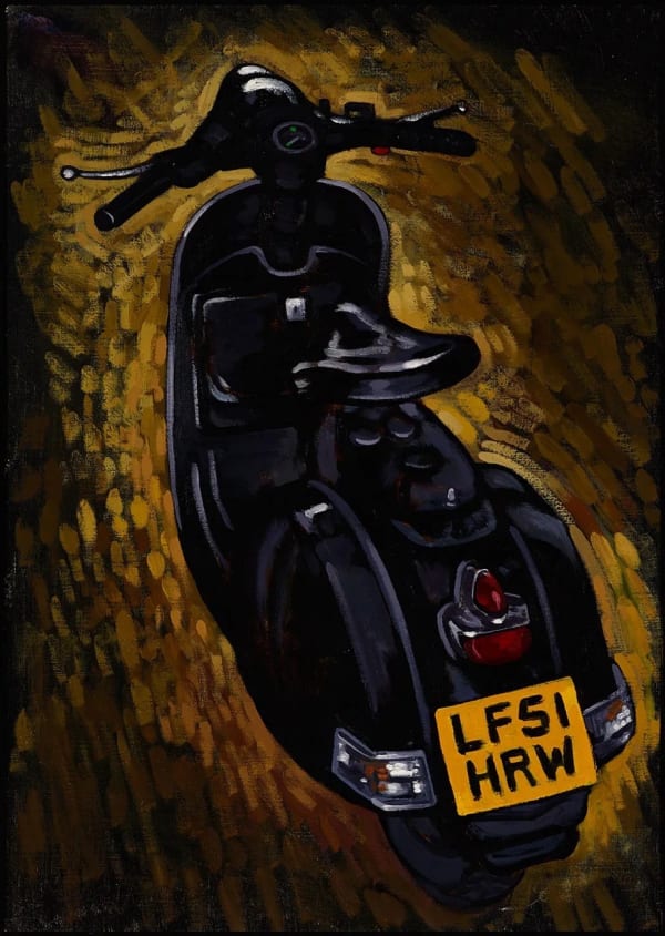 Paul Simonon, Vespa, 2014