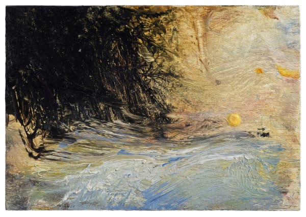 Melita Denaro, Holding the tiny glory of a golden-crested wren in the palm of my hand. In memory of Vic (cat. 54), 2014