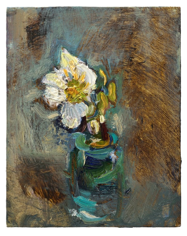 Melita Denaro, A Christmas Rose from Derry, I saw my robin preening in a shaft of sunlight (cat. 23), 2020