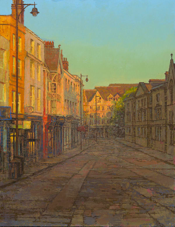 Francis Hamel, Broad Street in the Early Morning Sun, 2024