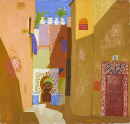 Leon Morrocco, 3. Alleyway in Old Marrakesh, 2007